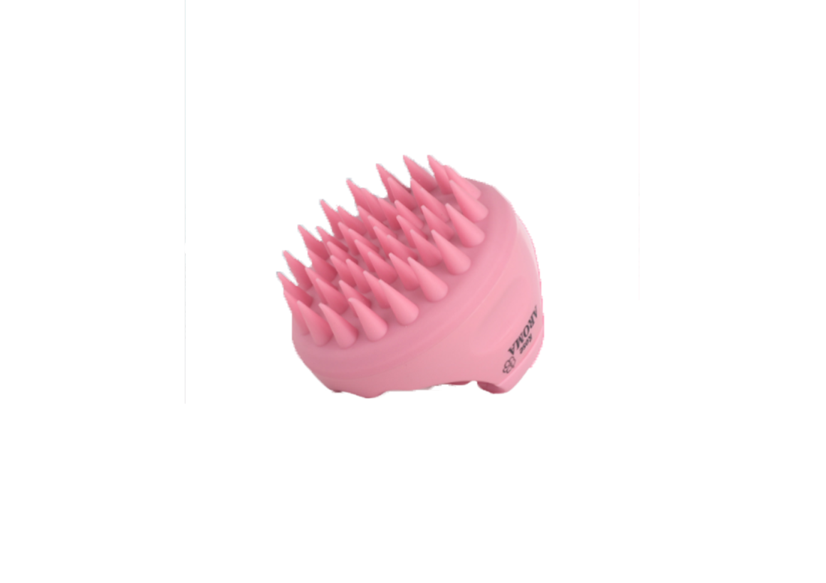 فرشة توزيع الشامبو ولتدليك فروة الرأس