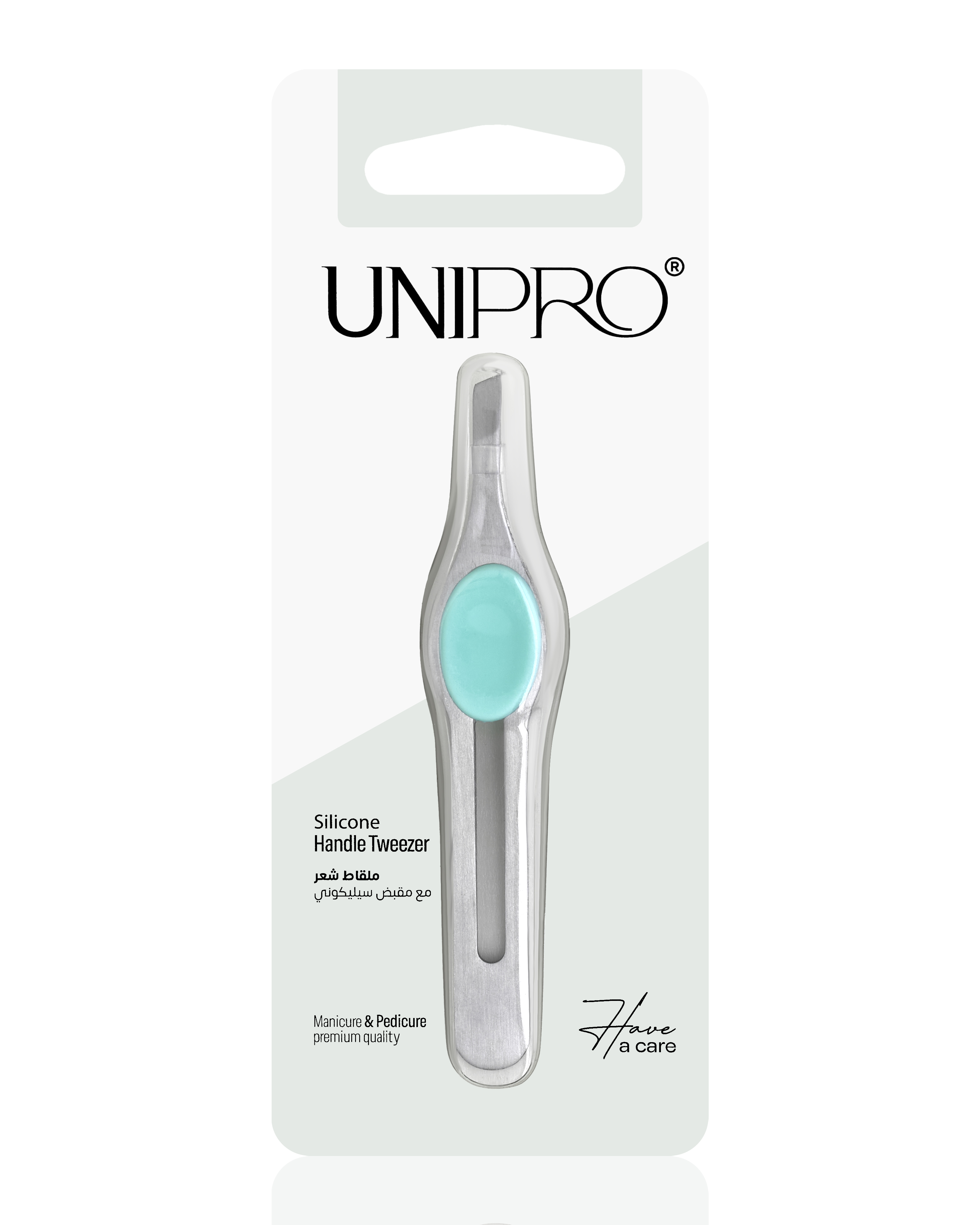 ملقاط شعر مع مقبض سيلكوني