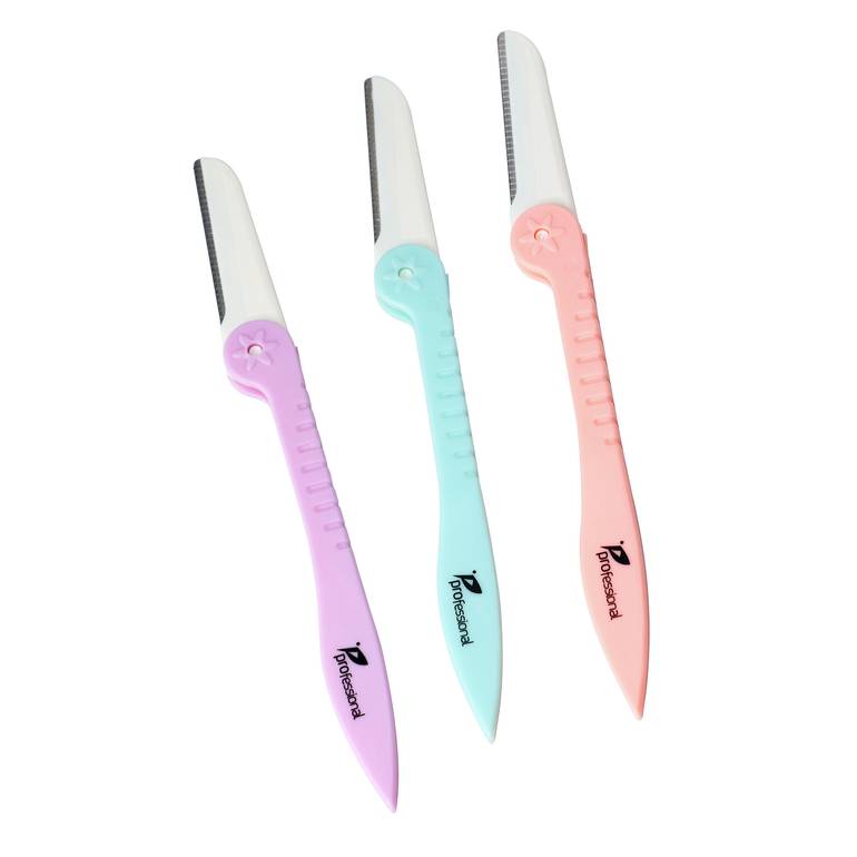 طقم أمواس نسائية 3 حبات بعلبة قابلة للطي