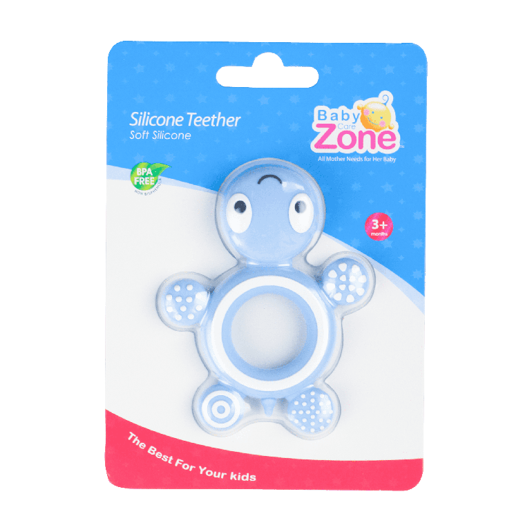 عضاضة سيلكونية بشكل سلحفاة