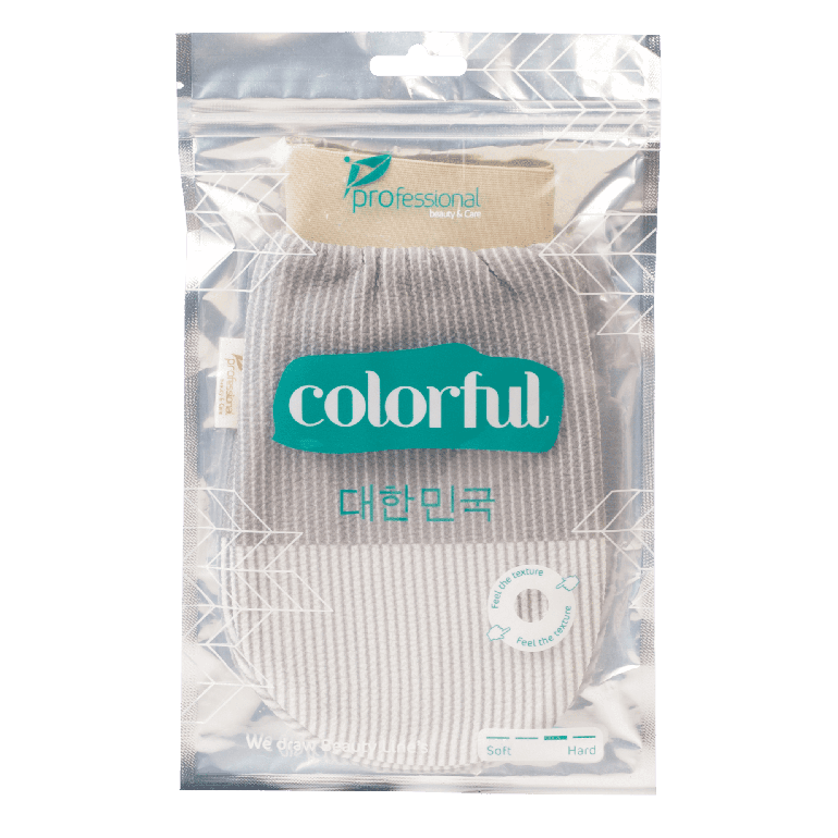 ليفة تقشير مع طبقة من الكتان الناعم