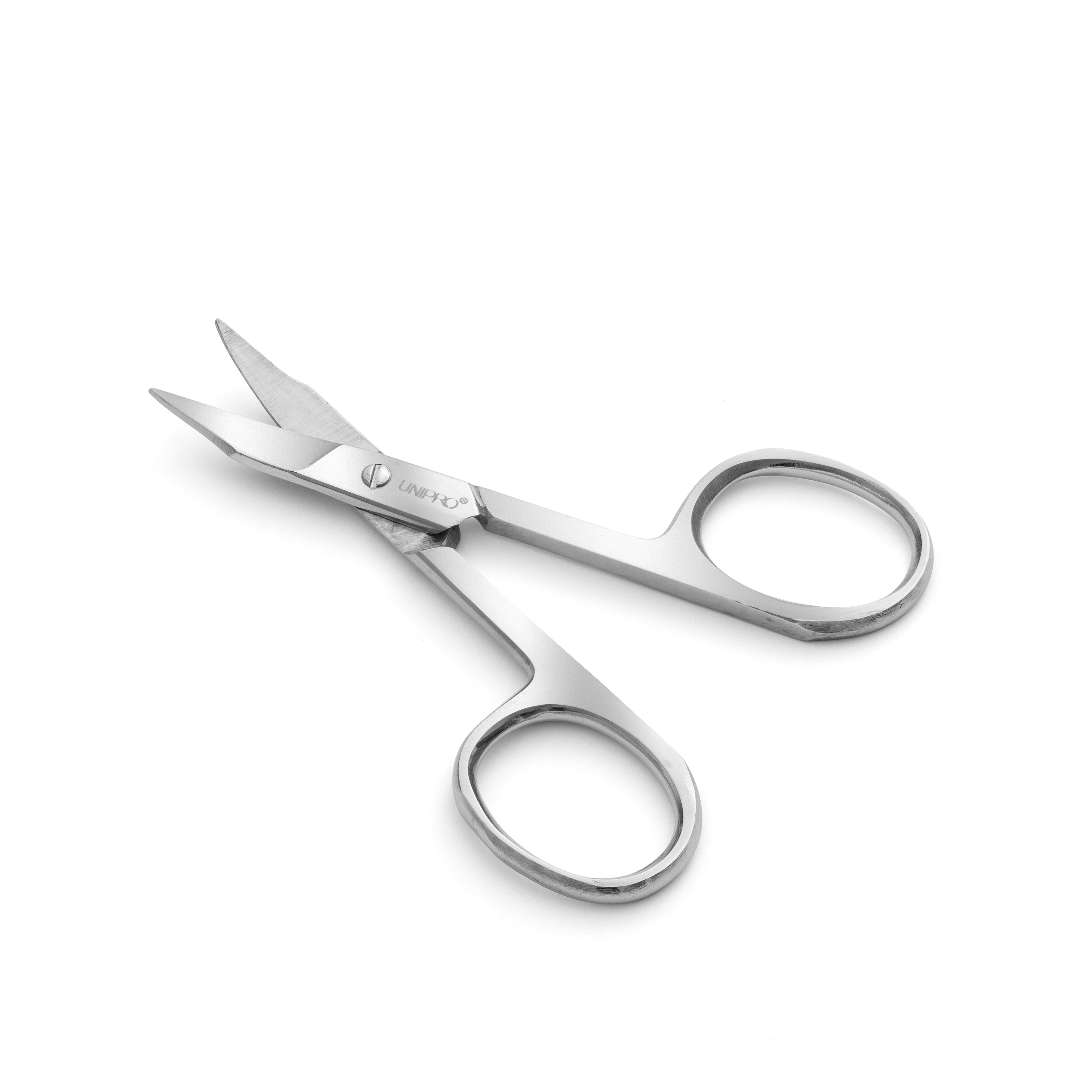 مقص 9 سم مائل للزوائد الجلدية