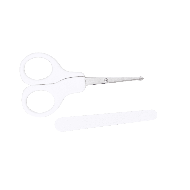 طقم مقص أظافر ومبرد ومقص