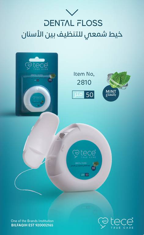 خيط أسنان بالنعناع