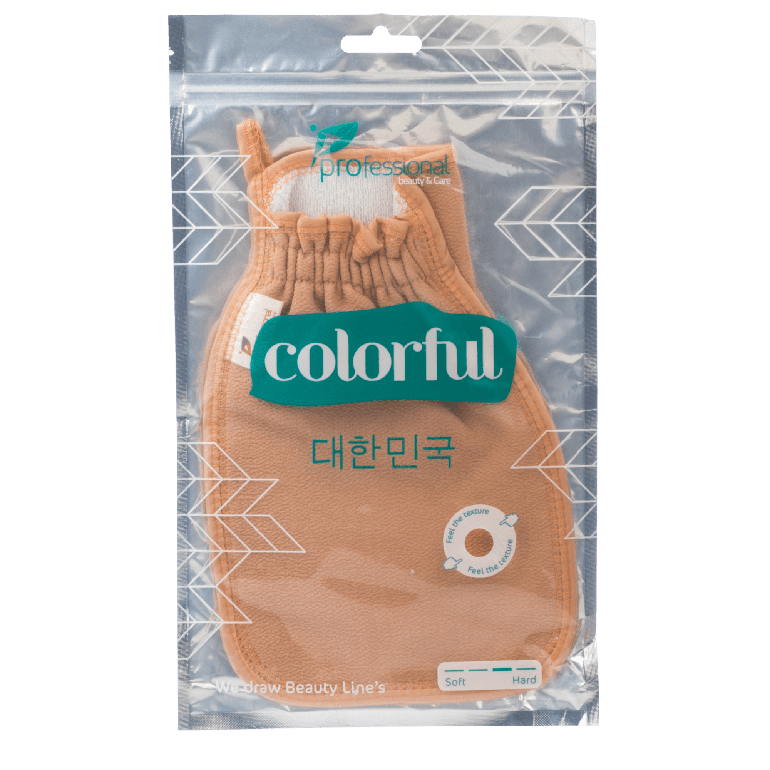 ليفة تقشير مع طبقة من الكتان الناعم