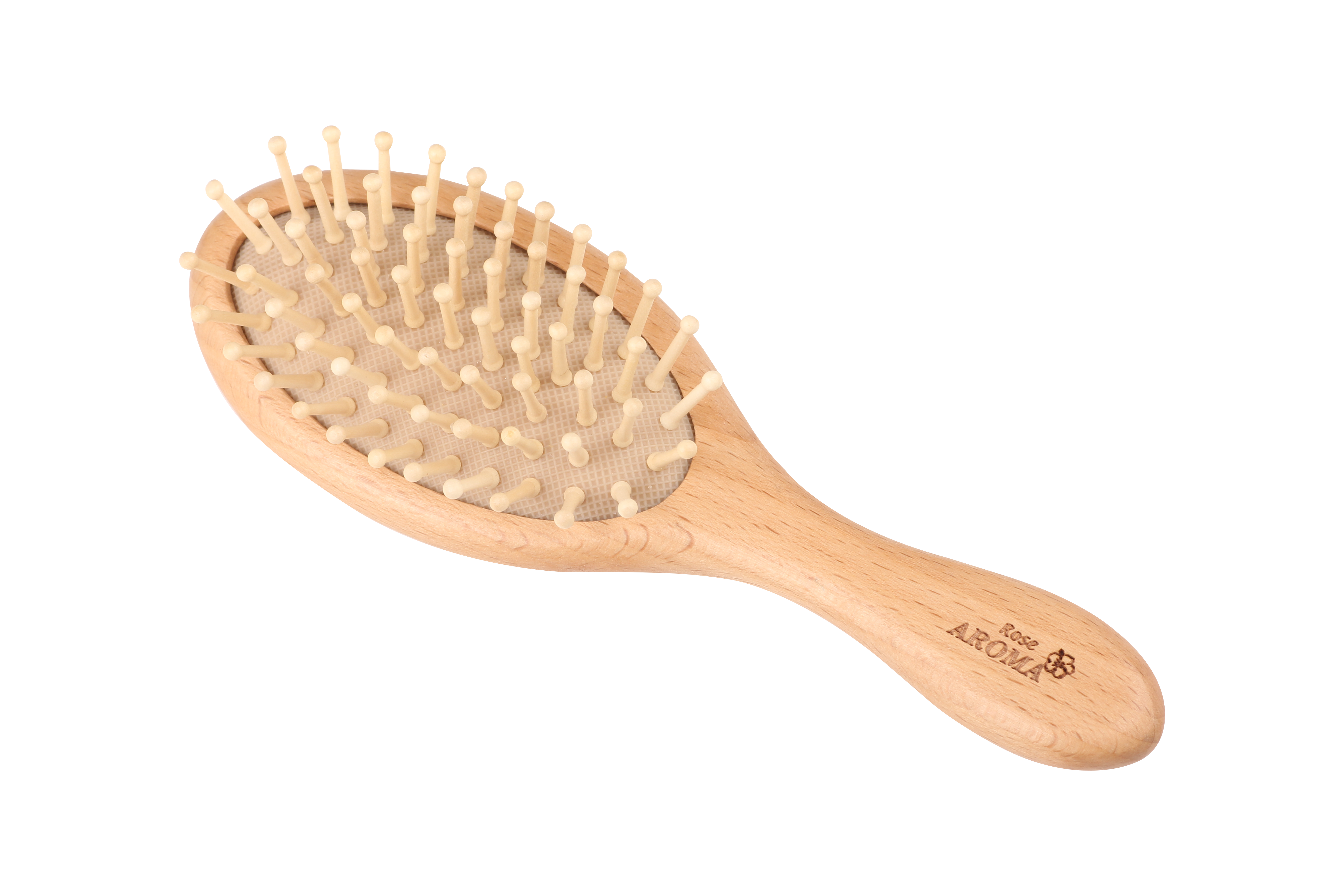 فرشة شعر خشبية صغيرة