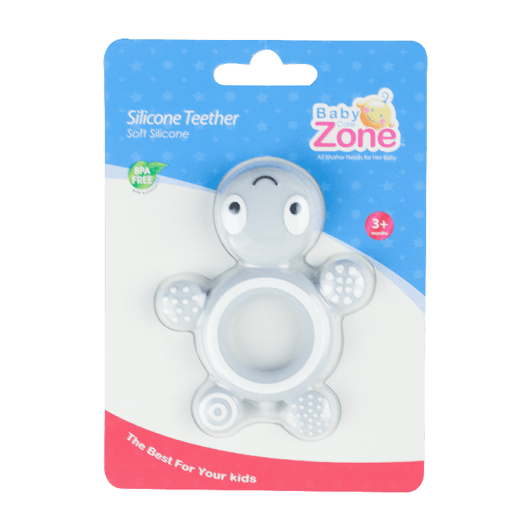 عضاضة سيلكونية بشكل سلحفاة