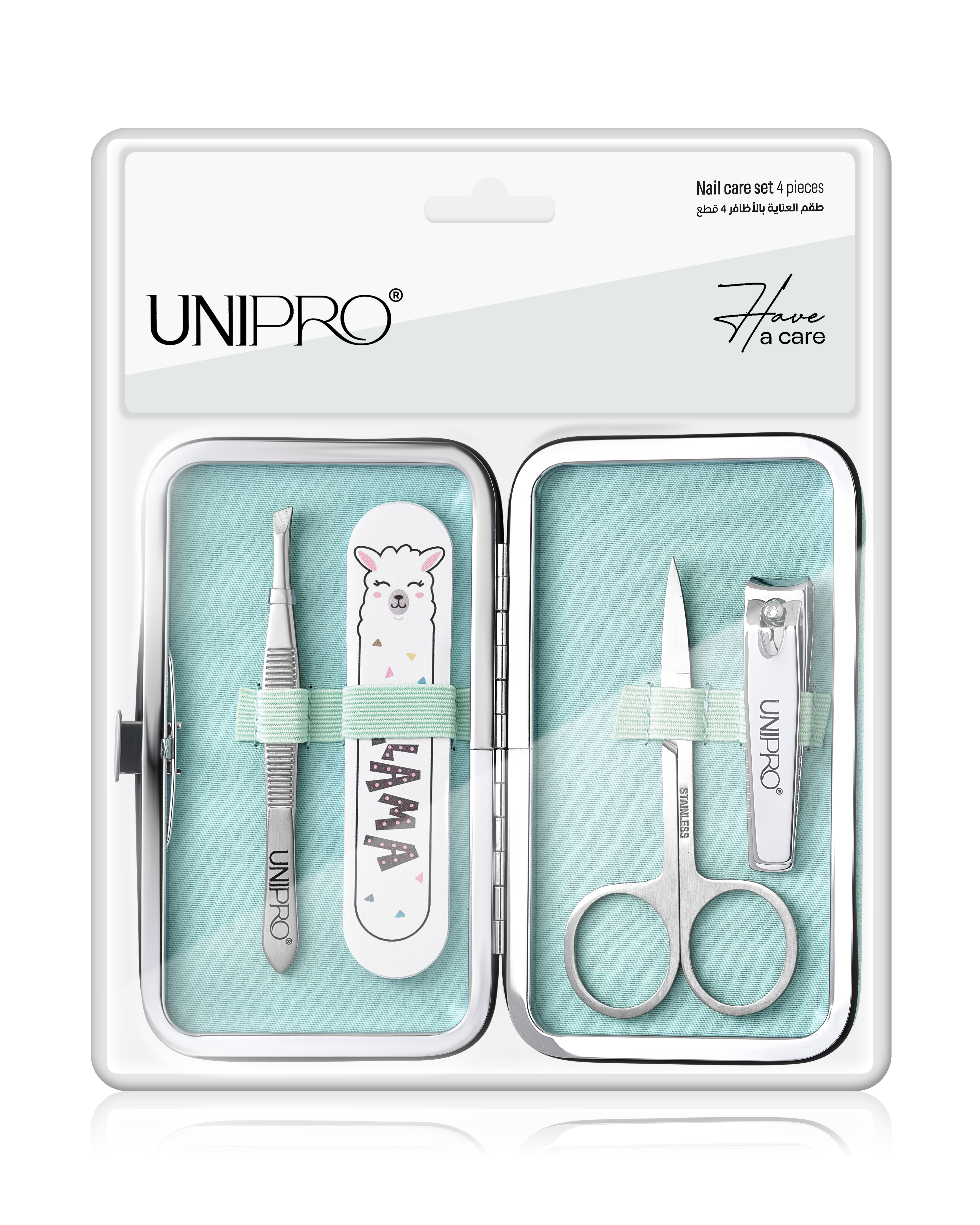 طقم العناية بالأظافر 4 قطع