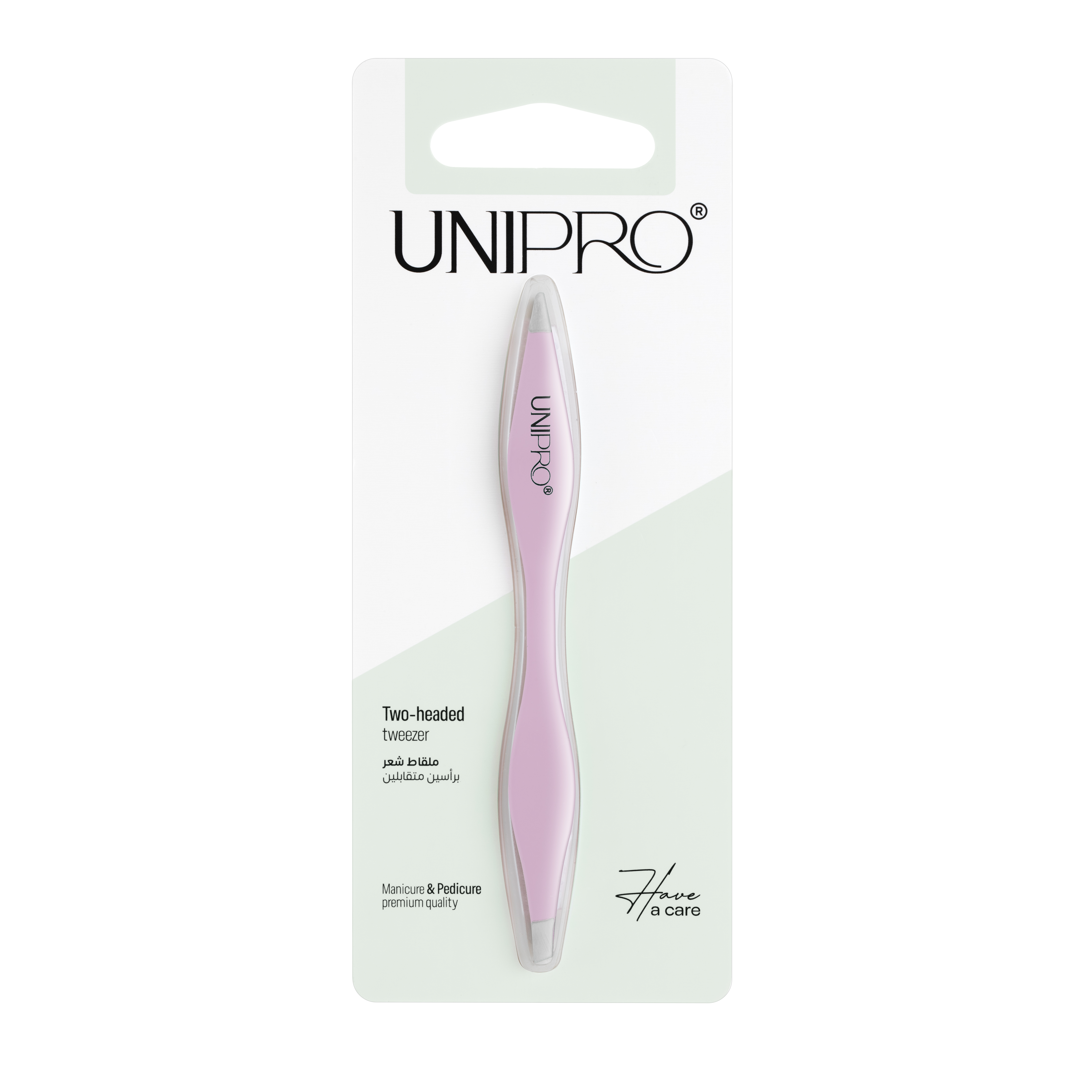 ملقاط شعر برأسين