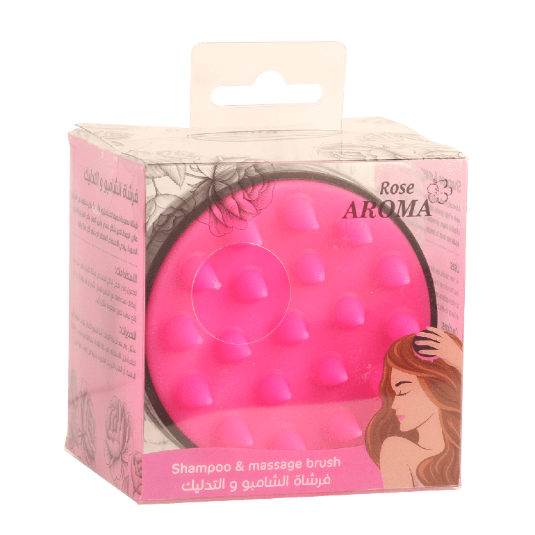 فرشة تو،يع الشامبو وتدليك فروة الرأس