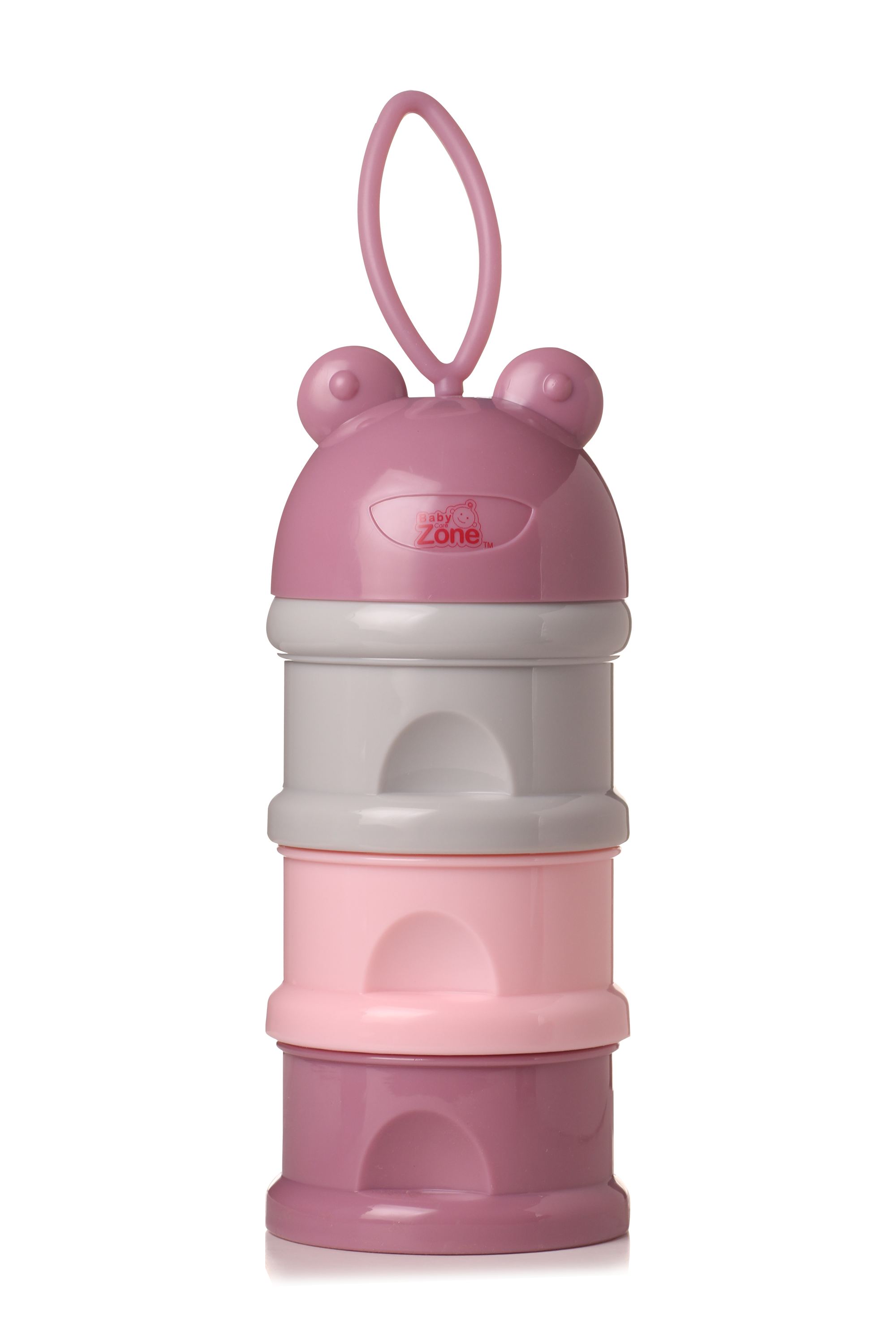 حافظة حليب ملونة 3 طبقات