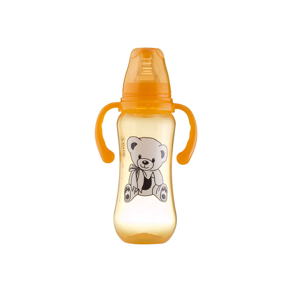 رضاعة ملونة بيدين 240 مل