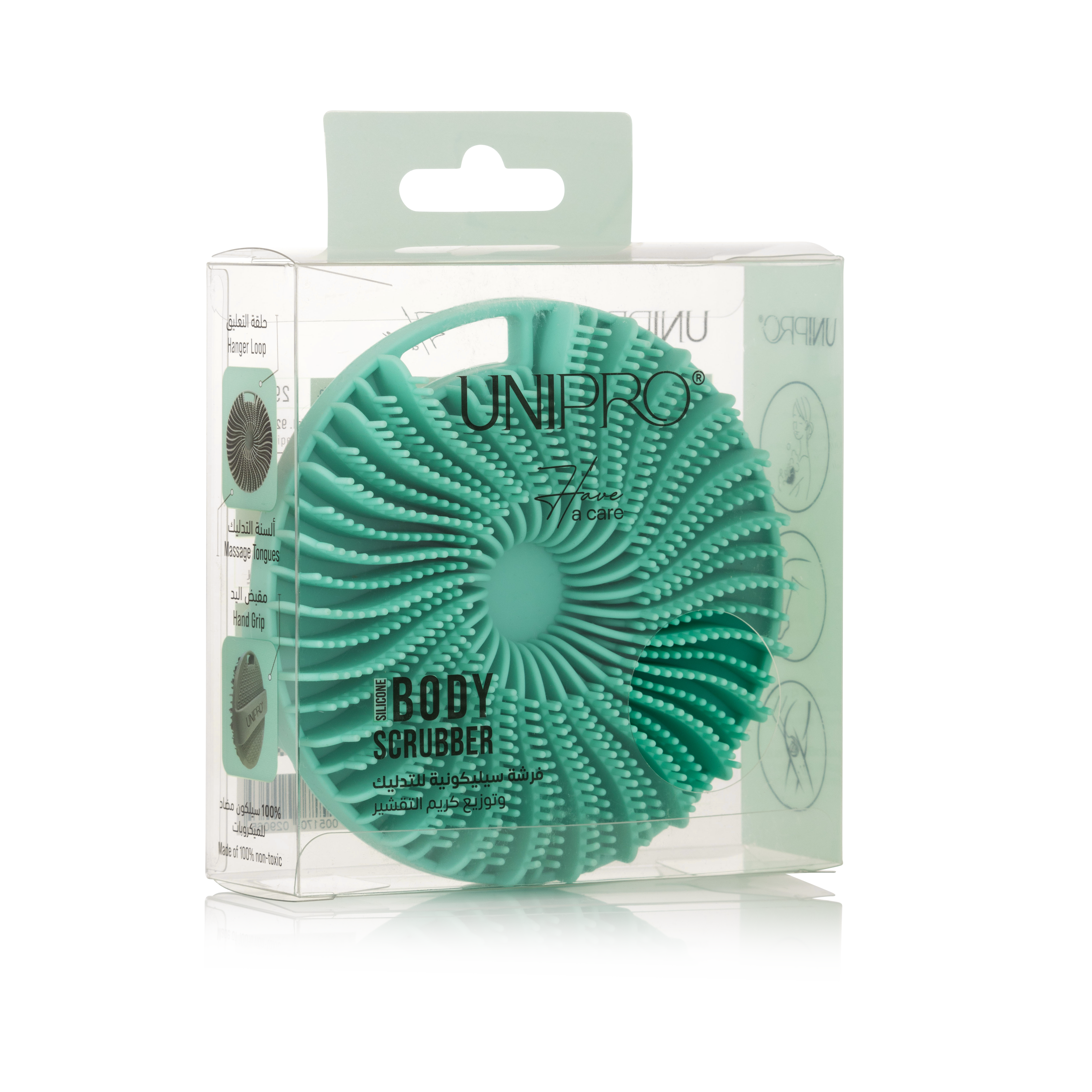 فرشة تدليك سيلكونية للجسم